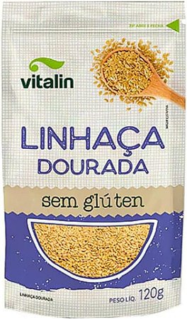 VITALIN - GRÃOS LINHAÇA DOURADA SEM GLÚTEM 120G