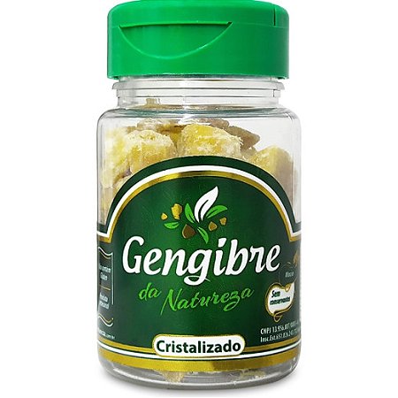 GENGIBRE DA NATUREZA - CRISTALIZADO 40G