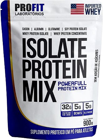 PROFIT - WHEY ISOLATE PROTEIN MIX - 900G - BANANA COM CANELA