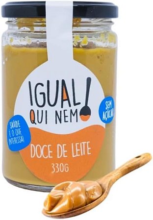 IGUAL QUI NEM - 330G DOCE DE LEITE SEM AÇÚCAR