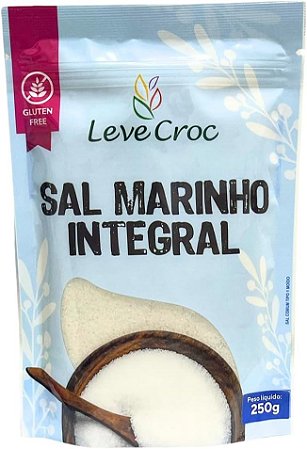 LEVE CROCK - SAL MARINHO INTEGRAL SACHÊ 250G