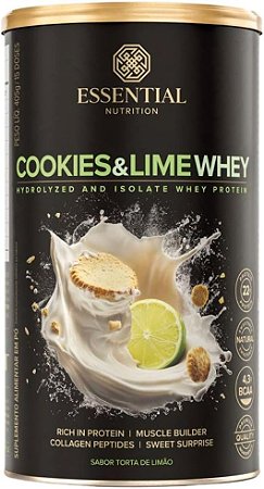 ESSENTIAL - COOKIES & LIME WHEY LATA 405G