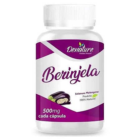 DENATURE - BERINJELA 500MG 100 CÁPSULAS