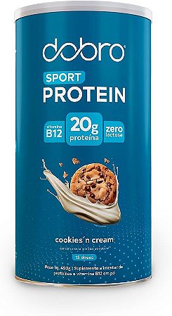 DOBRO - SPORT PROTEIN SABOR COOKIES 450G