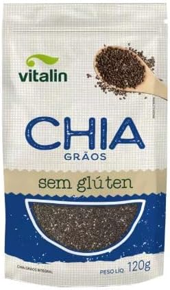 VITALIN - GRÃOS CHIA INTEGRAL 120G