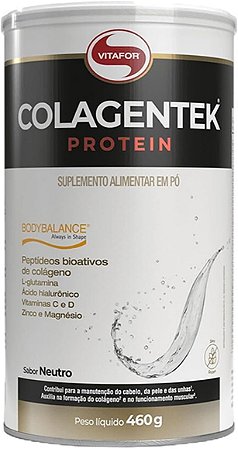 VITAFOR - COLAGENTEK PROTEIN LATA 460G SABOR NEUTRO