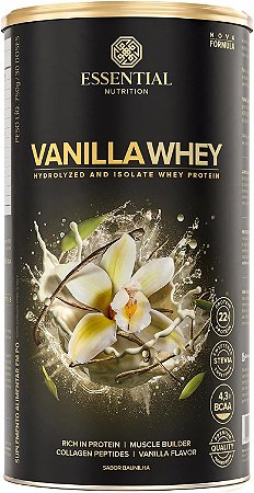 ESSENTIAL - VANILLA WHEY LATA 750G
