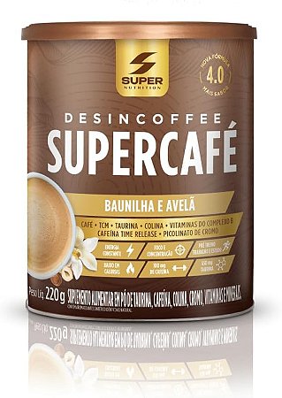 DESINCOFFEE SUPER CAFÉ 220G BAUNILHA COM AVELÃ