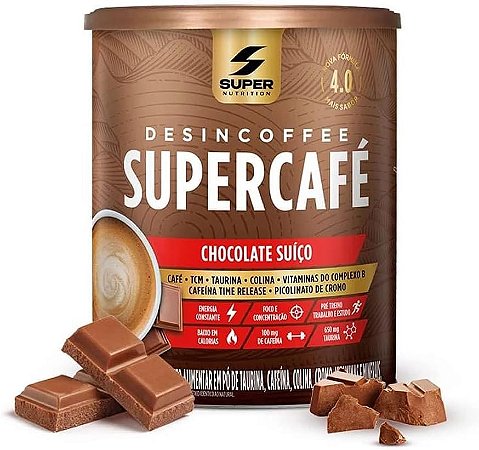 DESINCOFFEE SUPER CAFÉ 220G CHOCOLATE SUÍÇO