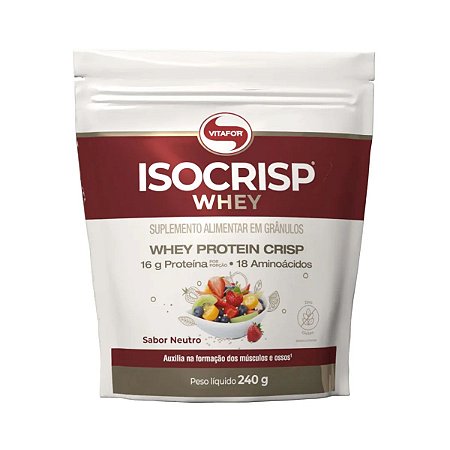 VITAFOR - ISOCRISP WHEY NEUTRO POUCH 240G