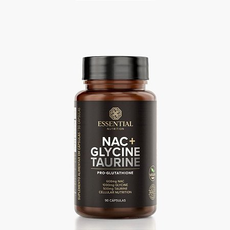 ESSENTIAL - NAC + GLYCINE + TAURINE POTE 90 CÁPSULAS