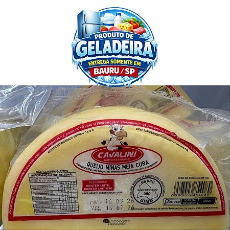 CAVALINI - QUEIJO MEIA CURA