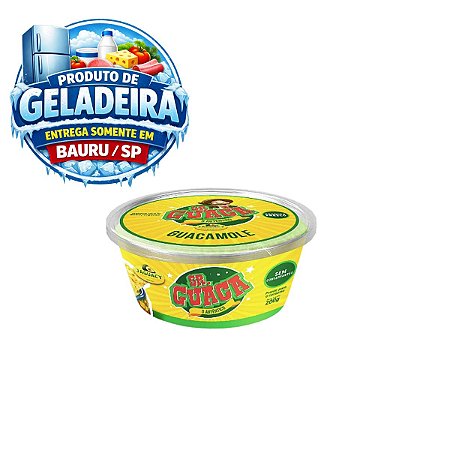 JAGUACY - SR GUACA - GUACAMOLE PRONTO - 200G POTE
