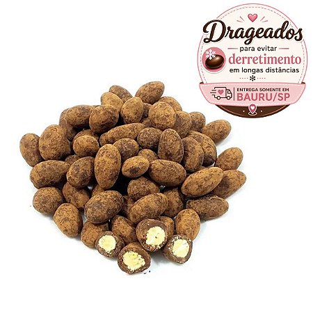 GRANEL - DRAGEADO DE AMÊNDOA 70% ZERO AÇÚCAR ( 100 g )