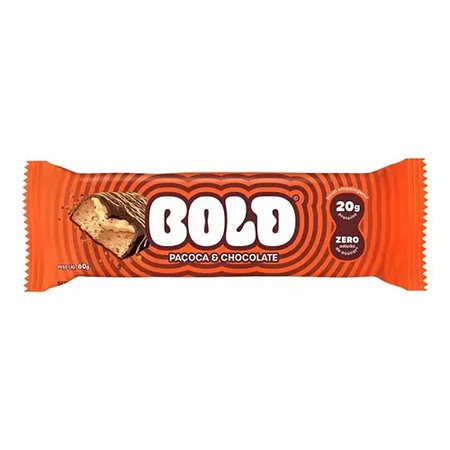 BOLD - BARRA DE PROTEÍNA PAÇOCA E CHOCOLATE