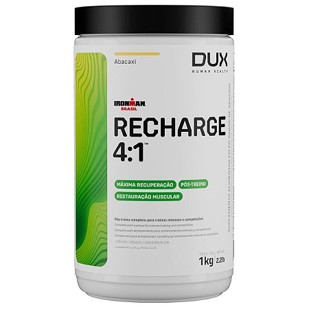 DUX NUTRITION - PÓS TREINO RECHARGE ABACAXI 1KG