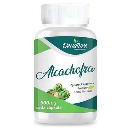 DENATURE - ALCACHOFRA 500MG 60 CÁPSULAS