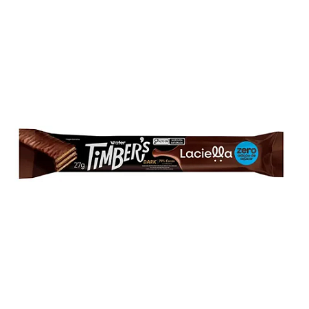LACIELLA - TIMBERS WAFER CHOCOCLATE DARK 70% CACAU ZERO