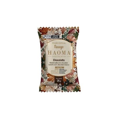 HAOMA - DISPLAY MARSHMALLOW AO LEITE COM CHOCOLATE BRANCO