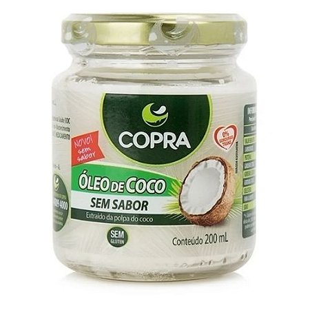 COPRA - ÓLEO DE COCO SEM SABOR 200ML