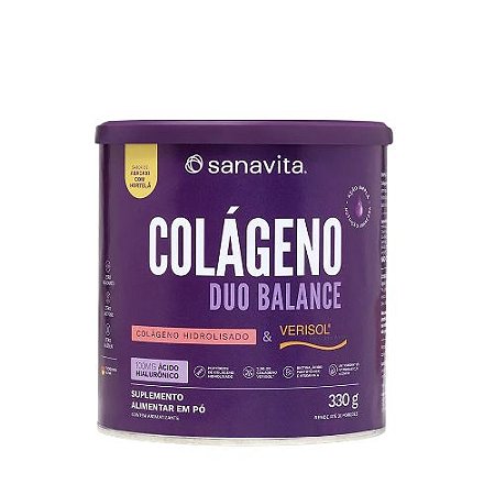 SANAVITA - COLÁGENO DUO BALANCE - ABACAXI COM HORTELÃ - 330G