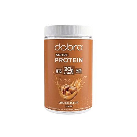 DOBRO - SPORT PROTEIN SABOR DOCE DE LEITE 450G