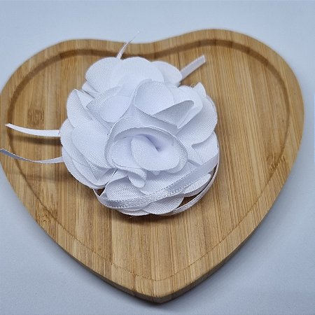 Flor camélia branca