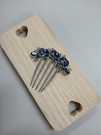 Pente Borboletas Azuis