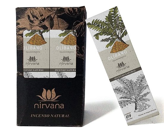 Incenso Nirvana natural aroma Olibano
