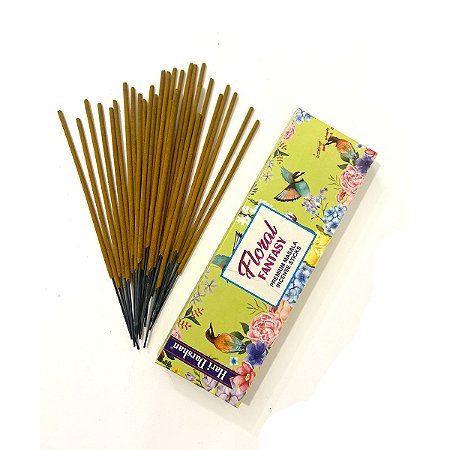 Incenso Floral fantasy Massala Indiano Natural 50gr por caixa linha premium