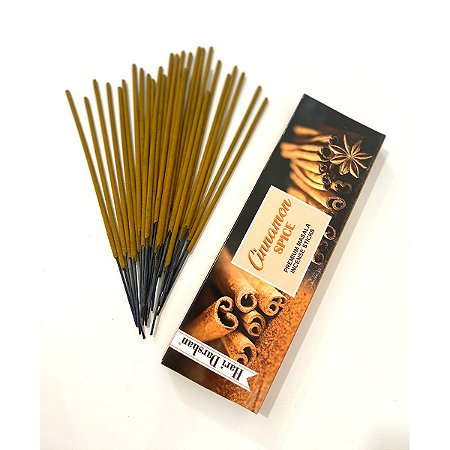 Incenso Canela Cinnamon Space Massala Indiano Natural 50gr por caixa linha premium