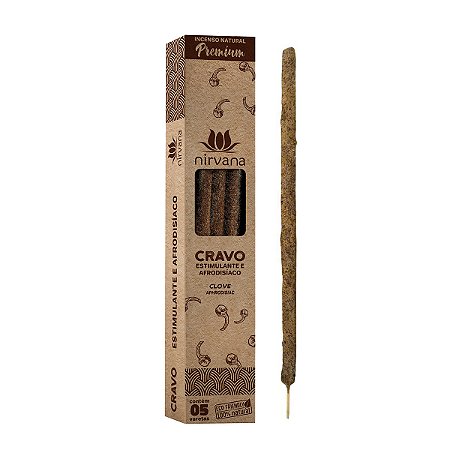 Incenso Nirvana Premium Natural Cravo