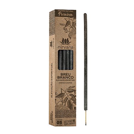 Incenso Nirvana Premium Natural Breu Branco