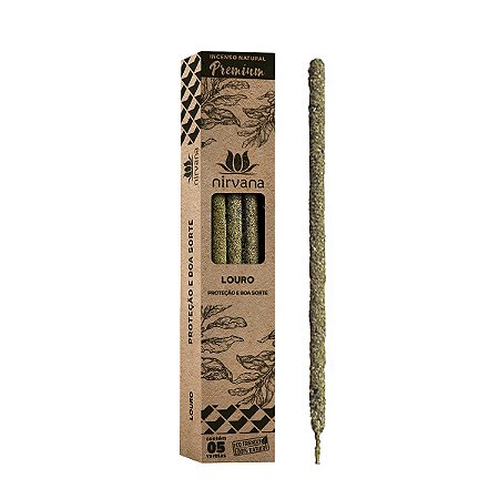 Incenso Nirvana Premium Natural Louro