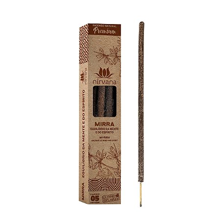 Incenso Nirvana Premium Natural Mirra