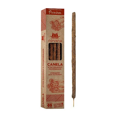 Incenso Nirvana Premium Natural Canela