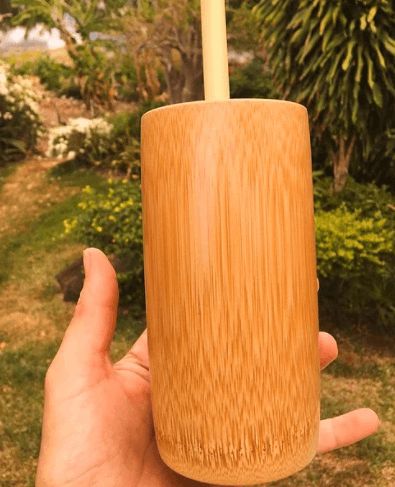 Canudo de Bambu Vegano - Ecoútil