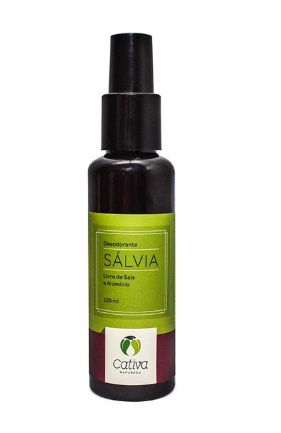 Desodorante Salvia Spray 120ml - Cativa