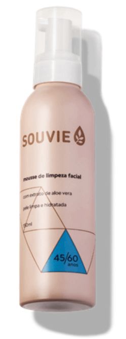 Mousse de Limpeza Facial 45-60 150ml - Souvie