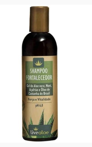 Shampoo Fortalecedor 240ml - Livealoe