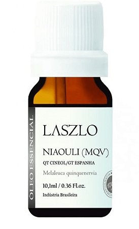Óleo Essencial Niaouli QT Cineol GT Espanha 10,1ml - Laszlo