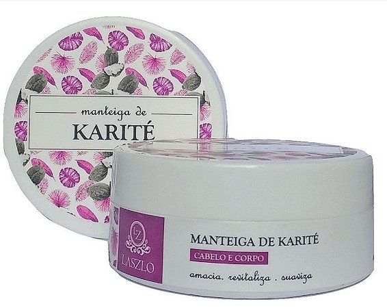Manteiga Vegetal Hidratante Karité 100g - Laszlo
