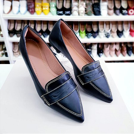 Sapatilha Mocassim Rafaela Preto