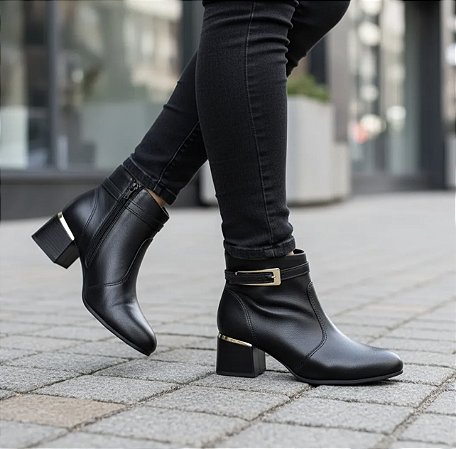 Bota Feminina Cano Curto Modare Conforto Original 7082.207