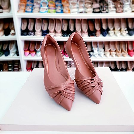 Sapatilha bico fino alongado Ana Caramelo