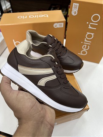 TÊNIS FEMININO BEIRA RIO MARROM