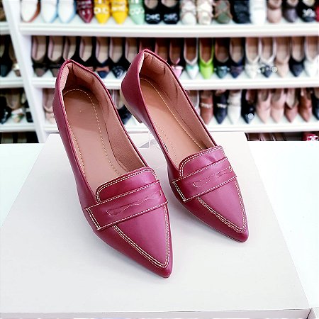 Sapatilha Mocassim Rafaela Marsala