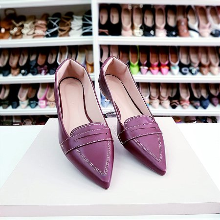 Sapatilha Mocassim Rafaela Marsala