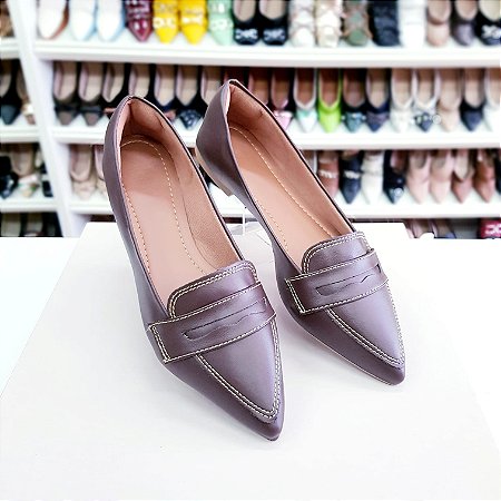 Sapatilha Mocassim Rafaela Marrom