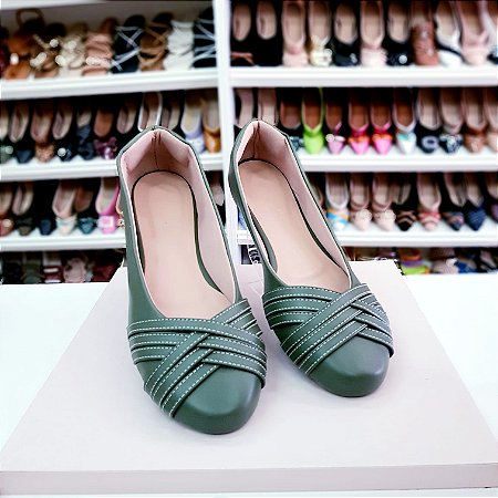 Sapatilha Verde Bella